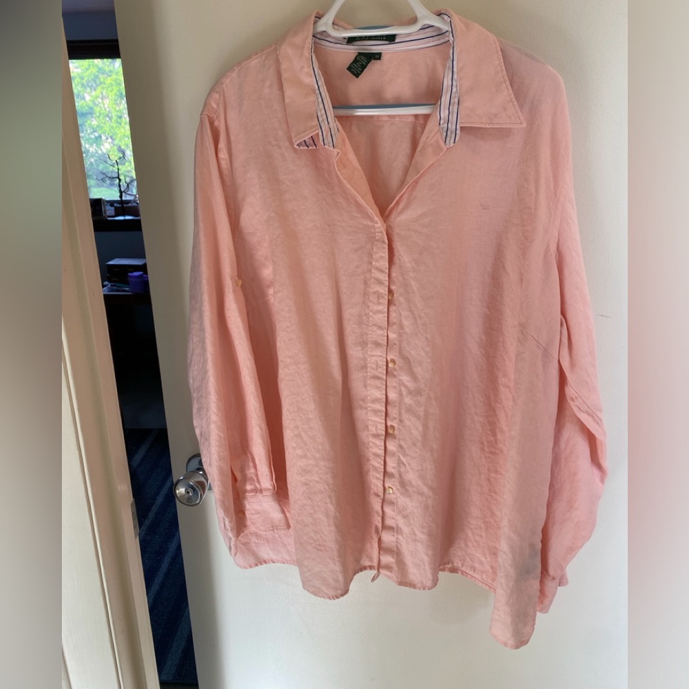 Linen Ralph Lauren shirt